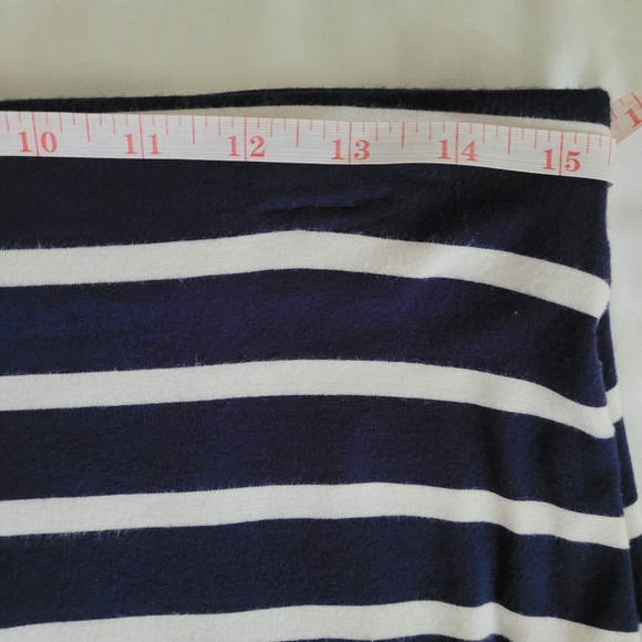 M - Old Navy - Striped Maxi Skirt - Blue white - Picture 4 of 10